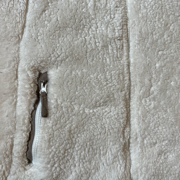 Free Country Womens Faux Fur Vest Size XL Soft Sleeveless Zip Pockets White - Picture 4 of 14